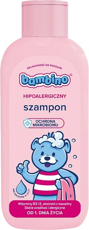 Shampoo ipoallergenico per bambini e neonati