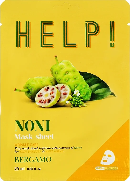 Maschera viso con estratto di noni