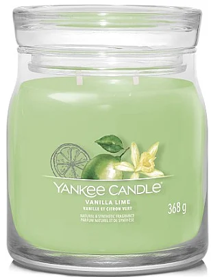 Candela profumata "Vanilla Lime", 2 stoppini