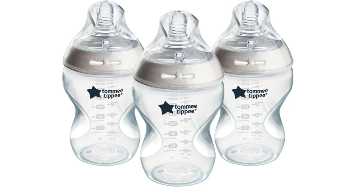 Tommee Tippee Natural Start Anti-Coliche biberon autosterilizzante flusso lento 0mesi+ 3× 260 ml