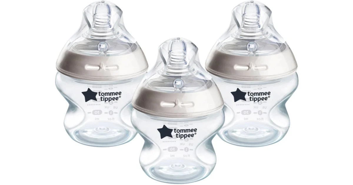 Tommee Tippee Natural Start Anti-Coliche biberon autosterilizzante Flusso medio 0mesi+ 3× 150 ml