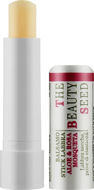 Balsamo labbra "Aloe e Rosa Moschetta"