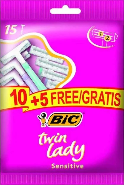 Rasoio da donna "Twin Lady", 15pz