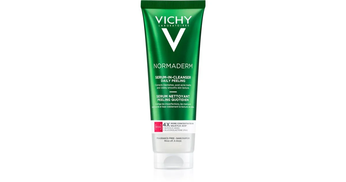 Vichy Normaderm esfoliante detergente viso con acido salicilico 125 ml