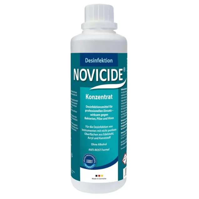 Novicide Disinfettante Concentrato per Strumenti e Superfici Senza Alcool 500 ml