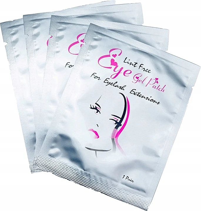 Patch in gel per extension ciglia, argento