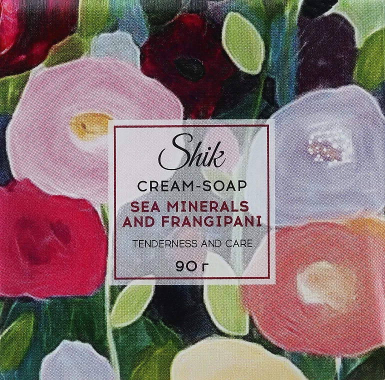 Sapone "Minerali marini e frangipani"