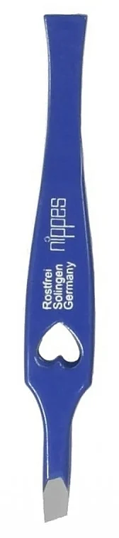 Pinzetta smussata, 8 cm, blu