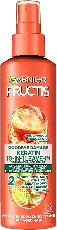 Spray-siero per capelli sottili e danneggiati
