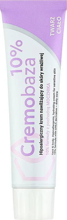 Crema semigrassa con urea per pelli sensibili e soggette ad allergie