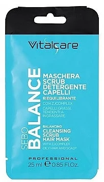 Maschera scrub detergente capelli riequilibrante