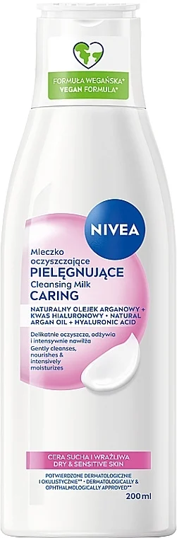 Latte detergente delicato per pelle secca e sensibile
