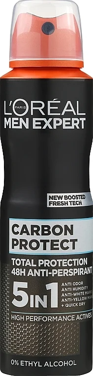Deodorante-antitraspirante "Carbon protect"