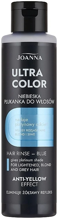 Condizionante blu per capelli sbiancati e grigi