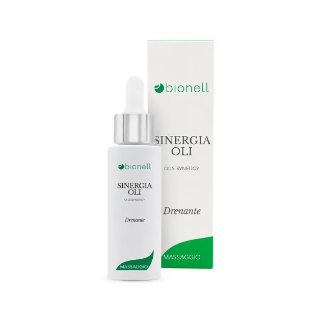 Olio Essenziale Drenante Senza Parabeni Professionale Bionell 30 ml