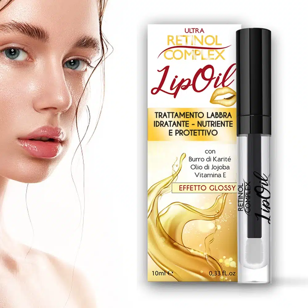 LIP OIL 10ml Trattamento per labbra olio nutriente e protettivo