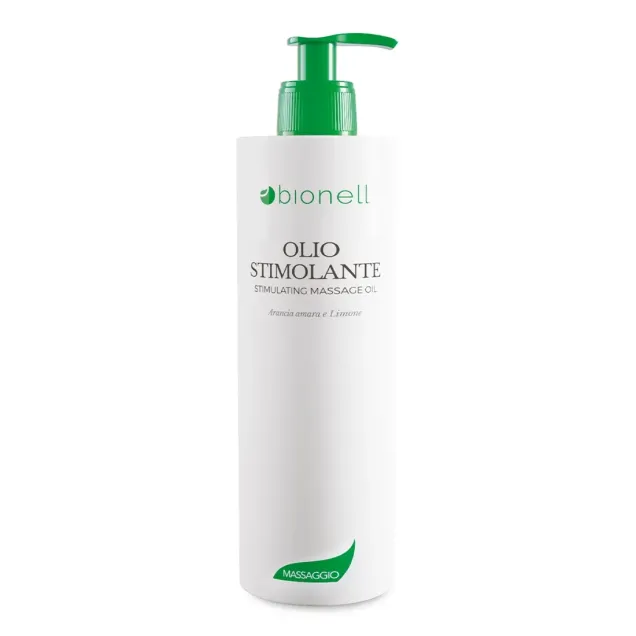 Olio Massaggio Stimolante Professionale Bionell Senza Parabeni 500 ml