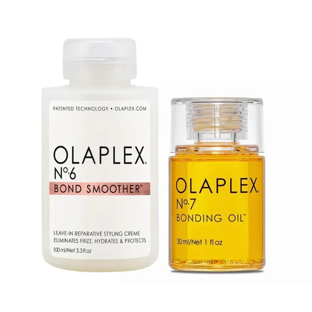 Olio Olaplex con Crema Lisciante per Capelli Anticrespo