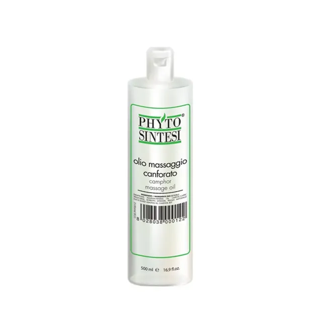 Olio per Massaggi Canforato Professionale Phyto Sintesi 500 ml