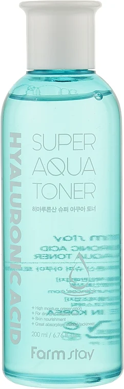 Toner idratante all'acido ialuronico