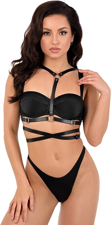 Cinturini BDSM in ecopelle "Play Grey"