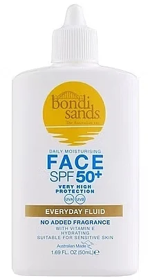Fluido solare viso resistente all'acqua SPF50+