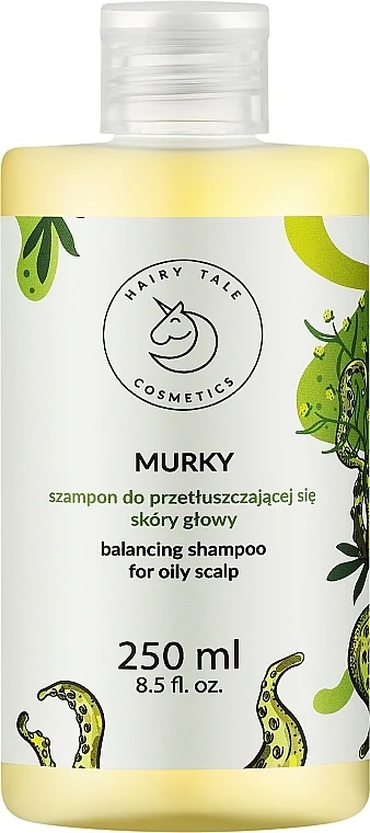 Shampoo lenitivo per il cuoio capelluto grasso
