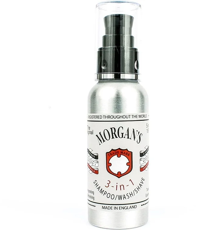 Cosmetico detergente 3 in 1 Shampoo, lavaggio, rasatura