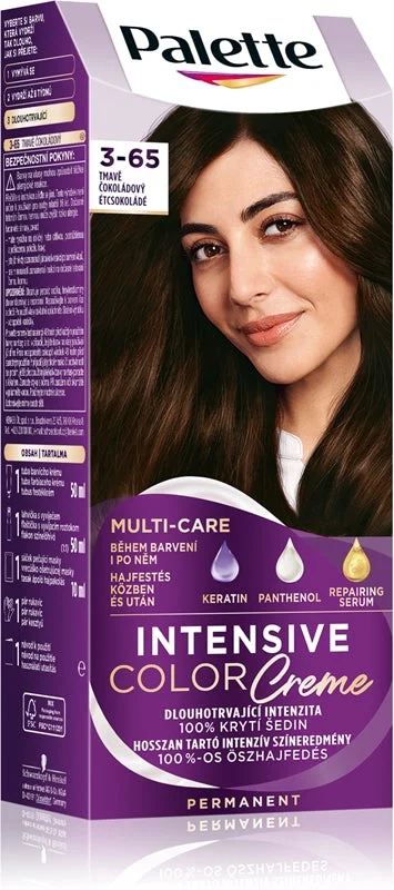 Schwarzkopf Palette Intensive Color Creme tinta permanente per capelli colore 3-65 (W2) Dark Chocolate
