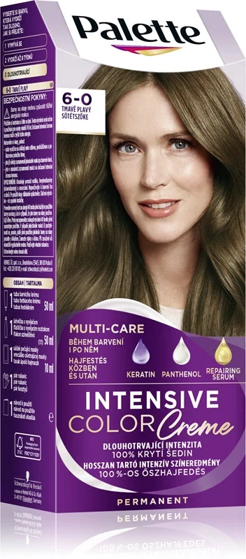 Schwarzkopf Palette Intensive Color Crema tinta permanente per capelli colore 6-0 (N5) biondo scuro