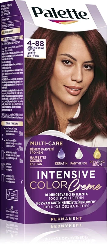 Schwarzkopf Palette Intensive Color Creme tinta permanente per capelli colore 4-88 (RF3) Intensive rosso scuro
