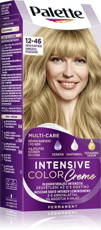 Schwarzkopf Palette Intensive Color Creme tinta permanente per capelli colore 12-46 (BW12) Nude biondo chiaro
