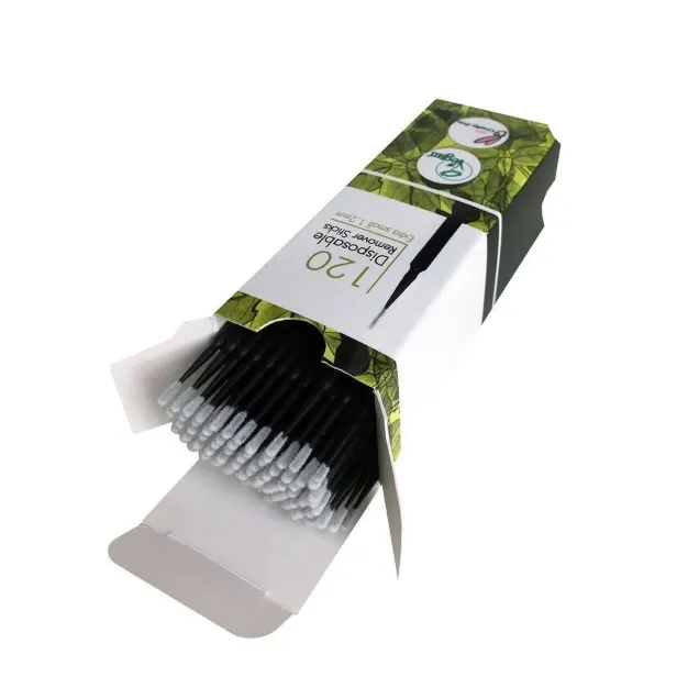 Pennelli Extension Ciglia Micro 1,2 mm Monouso 120 Pz. Kalentin