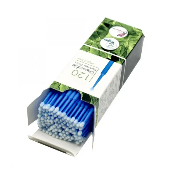 Pennelli Extension Ciglia Micro 2,5 mm Monouso 120 Pz. Kalentin
