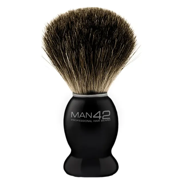 Pennello da Barba con setole Tasso Nere Man42