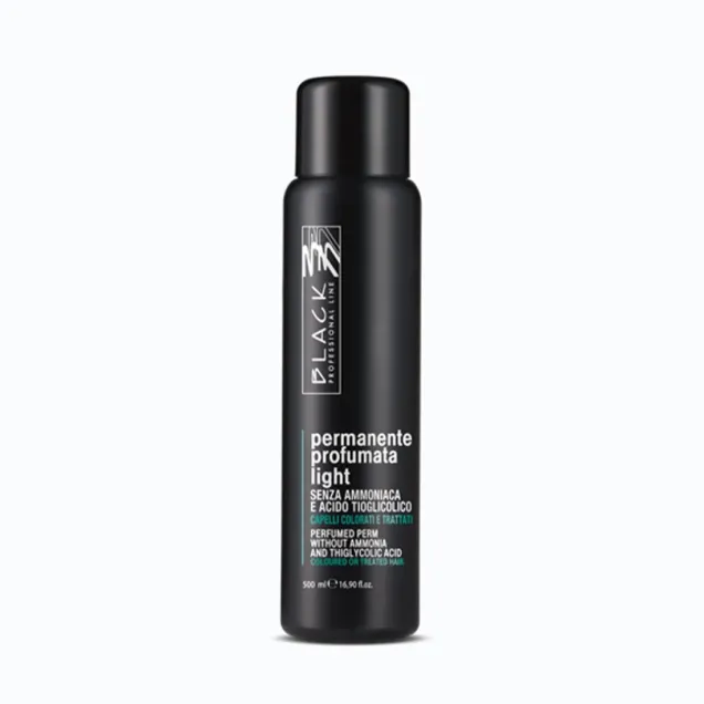 Permanente Capelli Senza Ammoniaca Light 500 ml Black Professional
