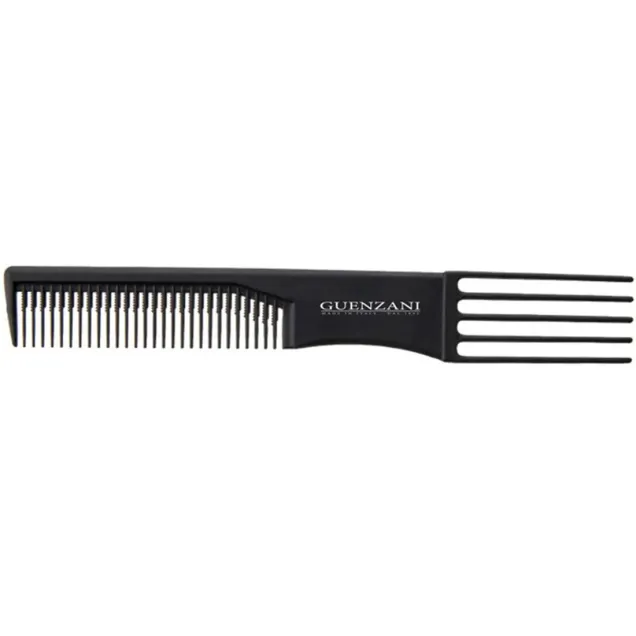 Pettine Capelli a Forchetta in Carbonio Guenzani 654