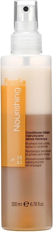 Spray per capelli bifasico