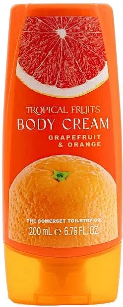 Crema corpo 'Arancia e pompelmo'
