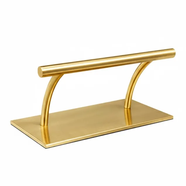 Poggiapiedi Parrucchiere Oro Professionale per Salone Hair