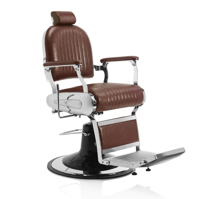 Poltrona Barber Rossa Professionale Hair Cadillac