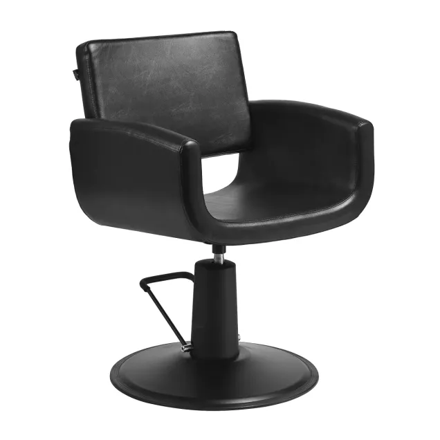Poltrona Parrucchiere con Base Tonda Professionale Hair
