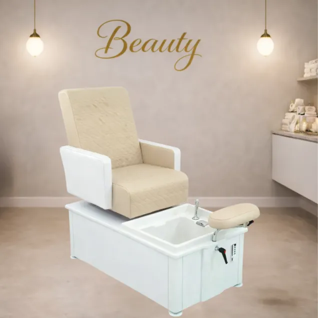 Poltrona Pedicure Elettrica con Idromassaggio e Cromoterapia Made in Italy
