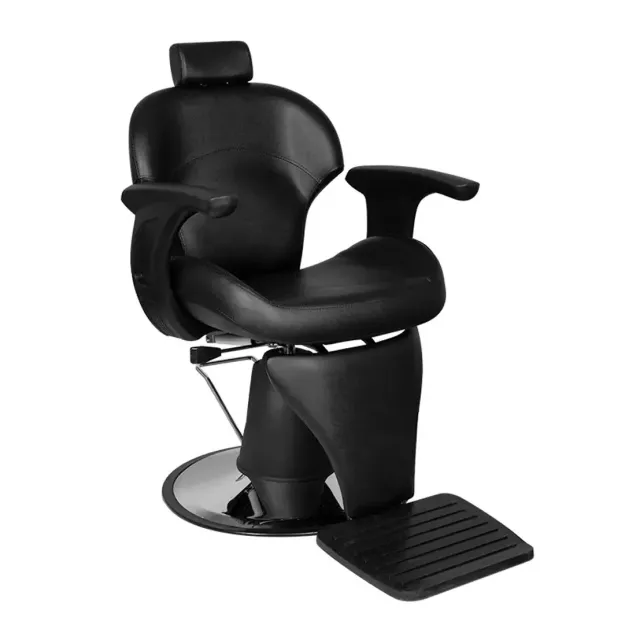 Poltrona per Barbiere Professionale Nera NEW