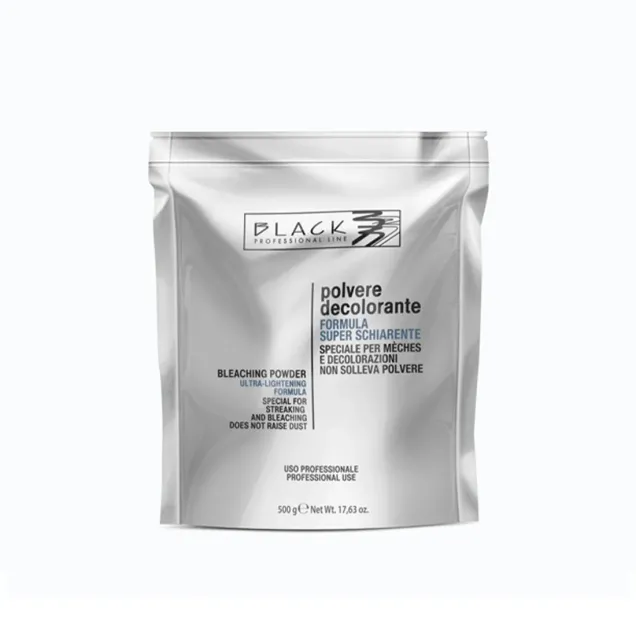 Polvere Decolorante Capelli Superschiarente Intenso 500 gr. Black Professional