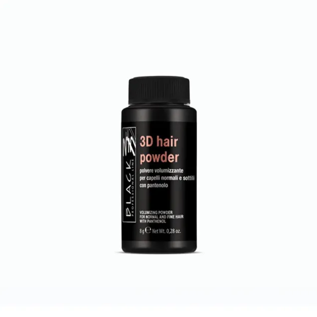 Polvere Volumizzante Capelli 3D Hair con Pantenolo 8 grammi Black Professional