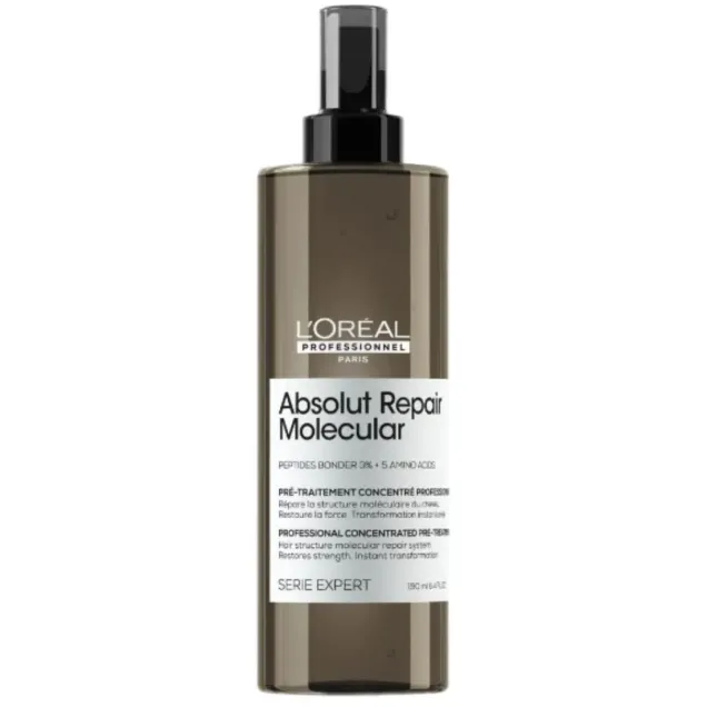 Pre Trattamento l'Oreal Absolut Repair Molecular per Capelli Danneggiati 190 ml