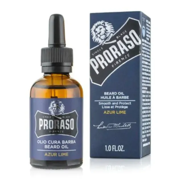 Proraso Olio da Barba Ammorbidente Azur lime 30 ml