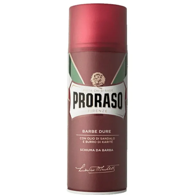 Proraso Schiuma Rasatura Barba ideale per Barbe Dure da 300 ml