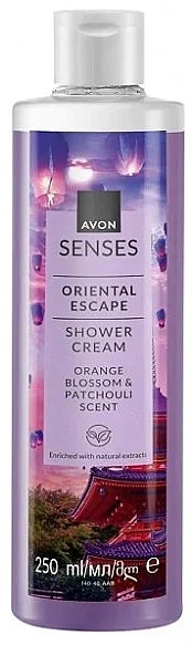 Gel doccia al profumo di patchouli e fiori d'arancio